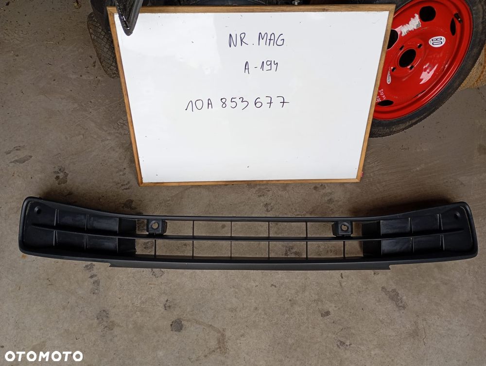 KRATKA ZDERZAKA ŚRODKOWA PRZÓD VW ID3 10A853677 - 1