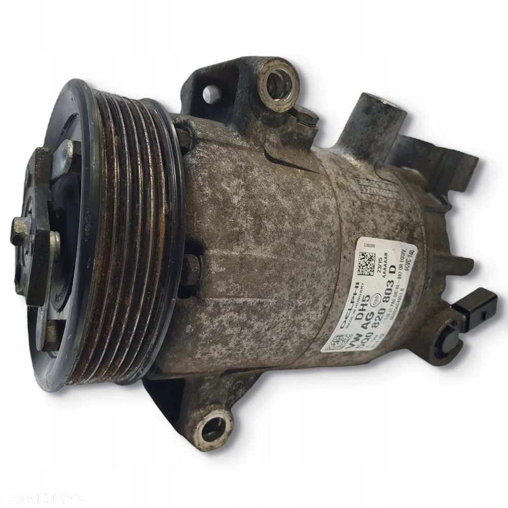 SPRĘŻARKA KLIMATYZACJI Skoda Octavia III 1.6 TDI _ 5Q0820803D - 1