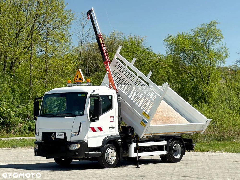Renault D 7.5 * WYWROTKA 3,25 m * MAXILIFT 150 D.2 * STAN BDB - 3