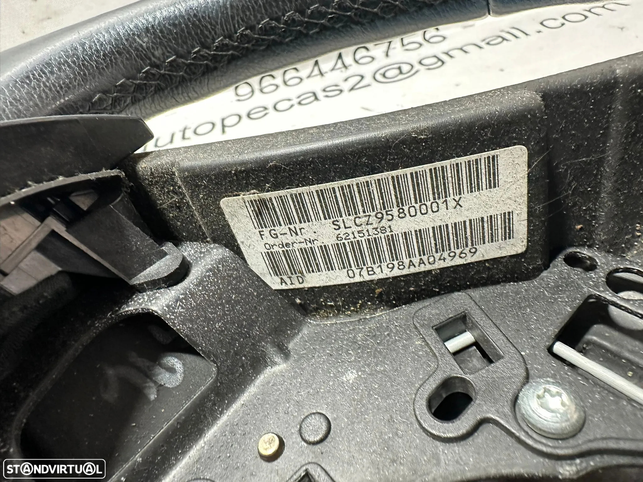 Volante Original Multifunções Comandos Airbag BMW Serie 5 E60 Sedan E61 Touring 6078894 - 8