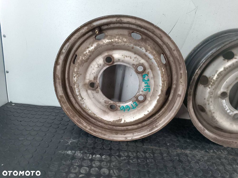 FELGI STALOWE KOMPLET 15 RENAULT MASTER ( 98-03 ) 5x170 - 2