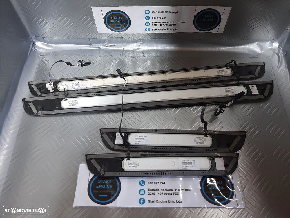 Soleiras iluminadas Audi A6 C7 originais 2011-2018 - 4