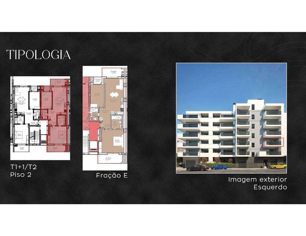 Apartamento T2 em Armação de Pêra de 106,00 m2