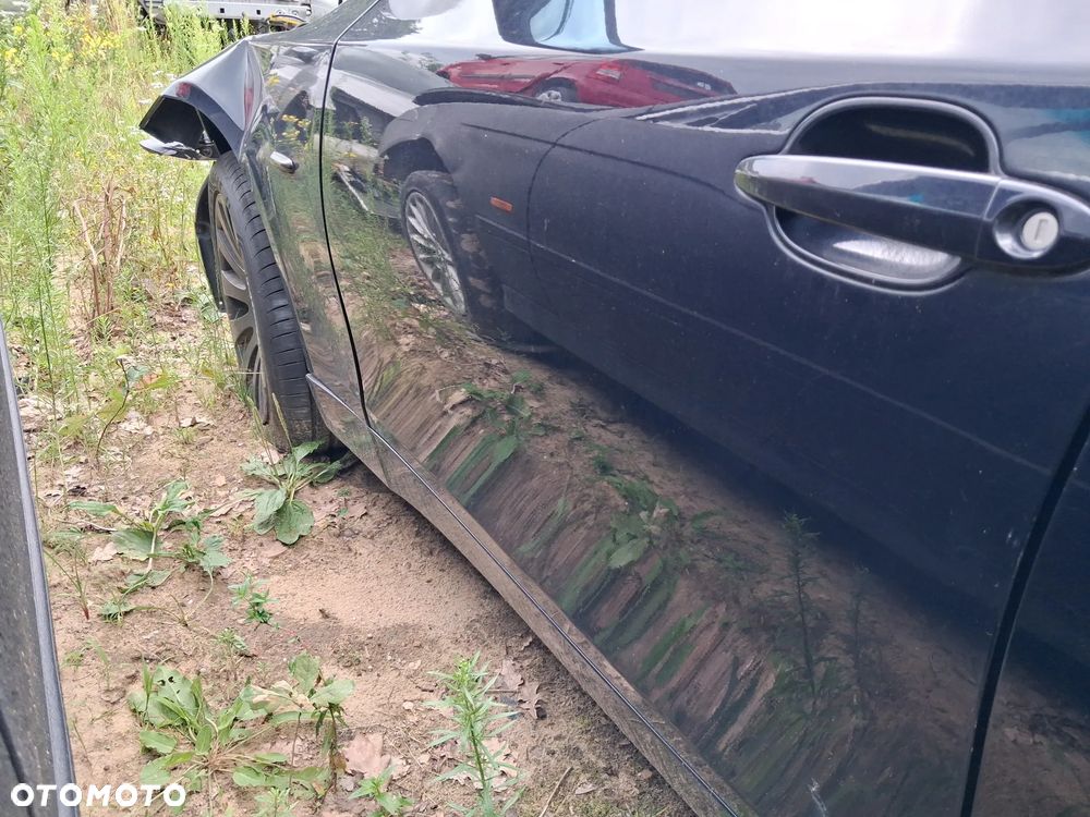 BMW E60 DRZWI LEWE PRZOD PRZEDNIE ORIENTBLAU METALIC 317 - 2
