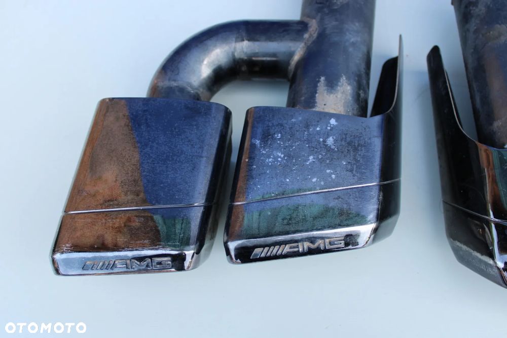 2x Końcówka końcówki wydechu AMG OE Mercedes CL W216 C216 Lift - 13