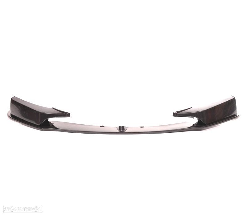 SPOILER LIP FRONTAL BMW F20 F21 11-15 M PERFORMANCE PRETO BRILHANTE - 3