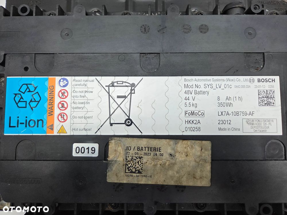 FORD FOCUS MK4 BATERIA AKUMULATOR HYBRID LX7A-10B759-AE FORD PUMA II MK - 13