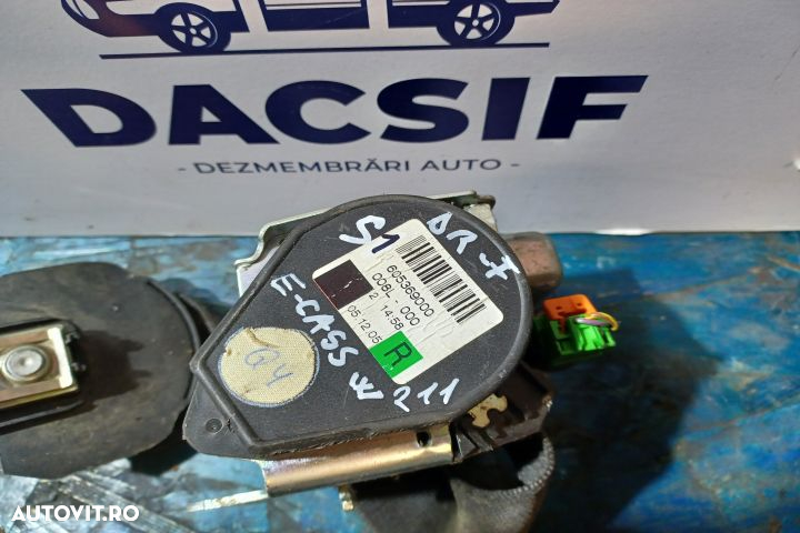 Centura siguranta fata dreapta 605369000  008L-000 2118600286 MX1253 - 2
