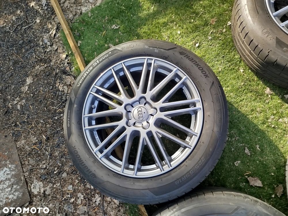 Koła VW Tiguan Skoda Kodiaq Audi Q2 Q3 8jx18 5x112 ET42 Hankook 225/55R184x95% bieznika - 4