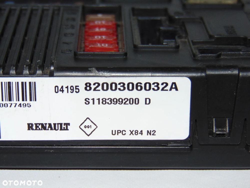 Moduł sterownik skrzynka UPC 8200306032A S118399200D Renault Megane Scenic 2 II 02-06r - 3