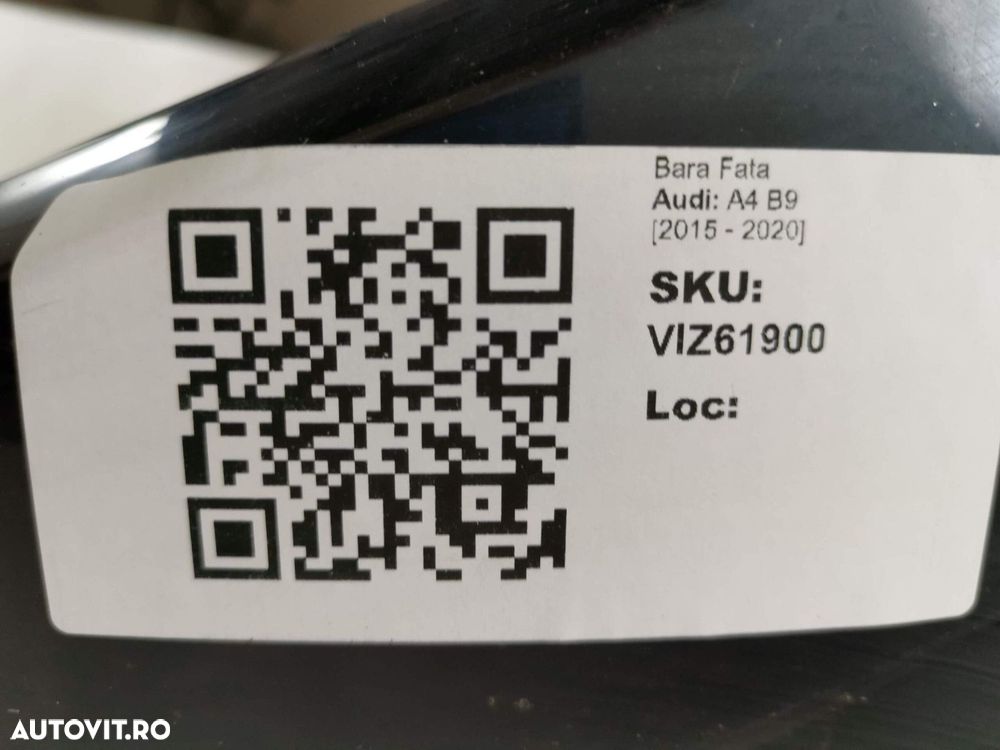 Bara Fata Audi A4 B9 2015 2016 2017 2018 2019 2020 Originala In Stare - 8