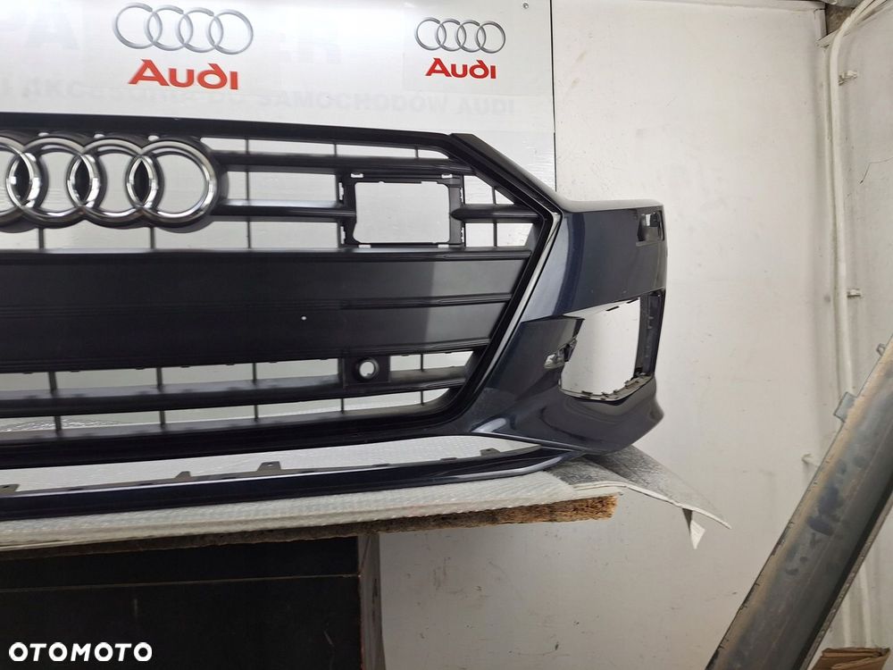 ZDERZAK GRILL AUDI A7 BLACK EDITION 4K C8 4K8 2019-2023 OE ASO GRILL ATRAPA - 4