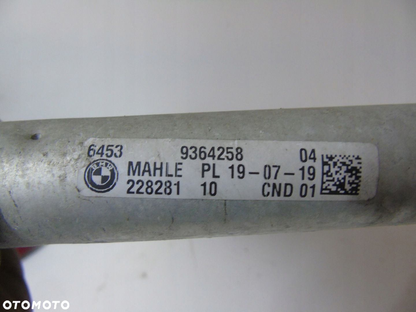BMW 5 G30 7G11 chłodnica klimatyzacji 6453 9364258 - 6