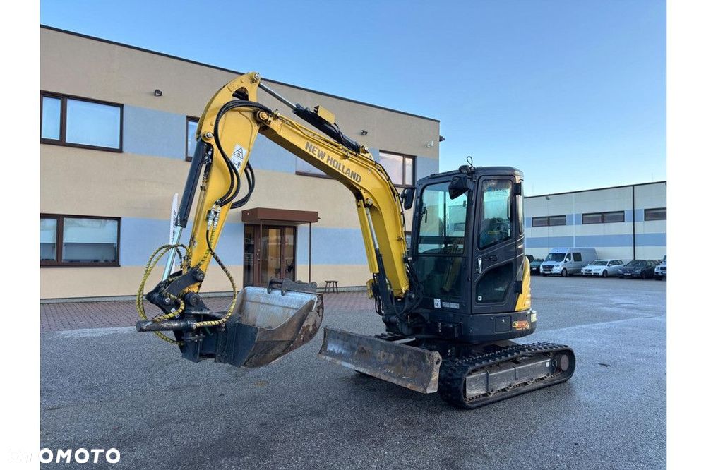 New Holland E37C + Quick Coupler + 2 BUCKETS + 1527h - 2