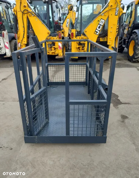 Kosz narzędziowy wysokościowy roboczy ładowarki Manitou Case CAT JCB Atlas Volvo Terex PRODUCENT - 2