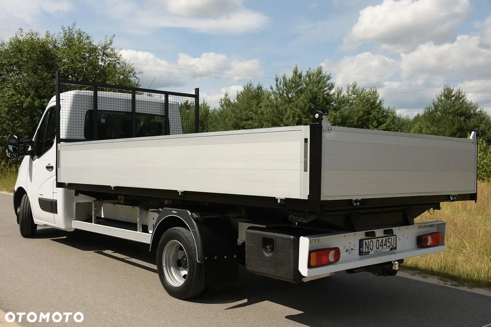 Renault MASTER BLIŹNIAK 165KM * WYWROTKA 3 STRONNA 4,44m* Salon PL - 7