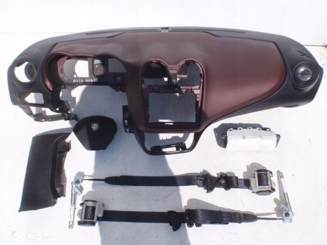 ALFA ROMEO MITO DESKA KONSOLA KOKPIT AIRBAG PASY - 3