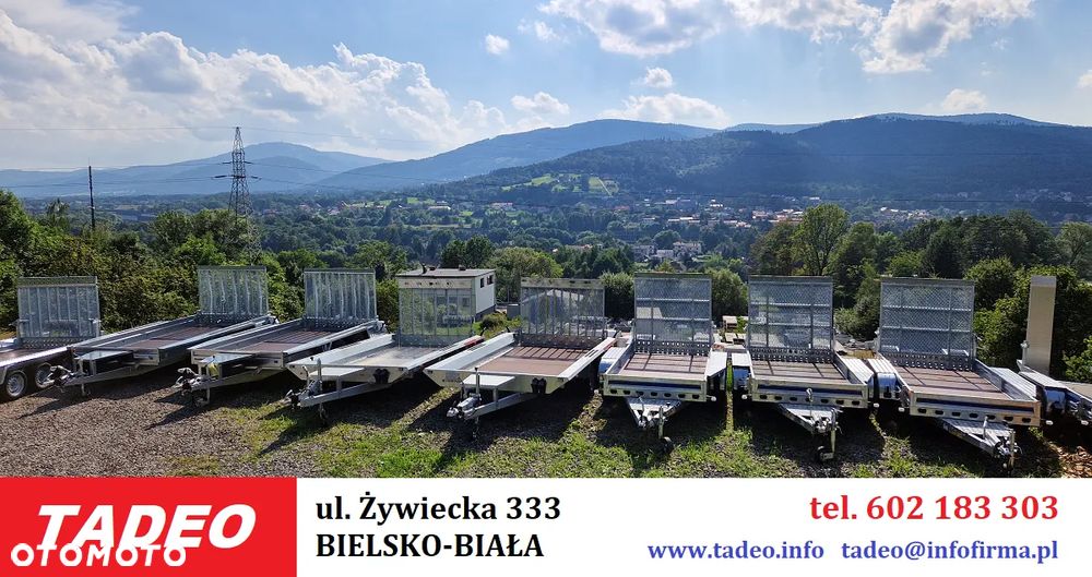 TEMARED CARPLATFORM 4021/2 2,7T stelaż+plandeka 406x211x178 - 20