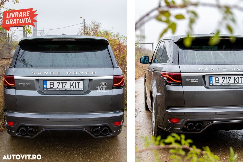 Tobe Ornamente Sistem de Evacuare compatibile cu Land Rover Range Rover Carbon Fib- livrare gratuita - 13