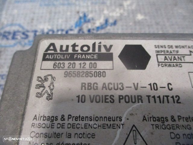 Kit Airbags 9683503180  96701085ZD  9658285080 603201200 PEUGEOT 206 +  2009 1.4HDI 70CV 5P CINZA SEM TABLIER - 17