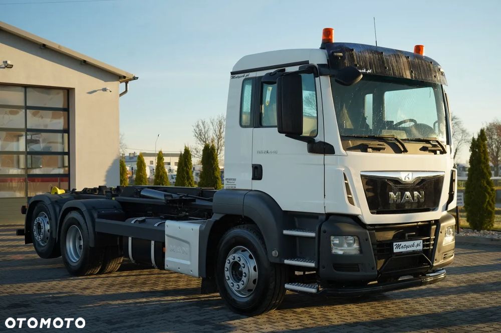 MAN TGS 26.440 / HAKOWIEC / MARREL AL TAM 20U  / 20 T / 6x2 / OŚ SKRĘTNA PODNOSZONA / OPONY 100% / EURO 6 - 10