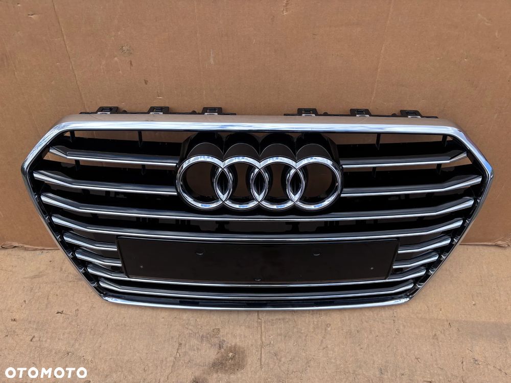 Audi A6 4G C7 Lift 4G0 Znaczek Oryginalna Atrapa Grill Zderzaka Przedniego Przednia 4G0853651AE 4G0853651AF 4G0853653K PDC Pod Czujniki Parkowania - 6