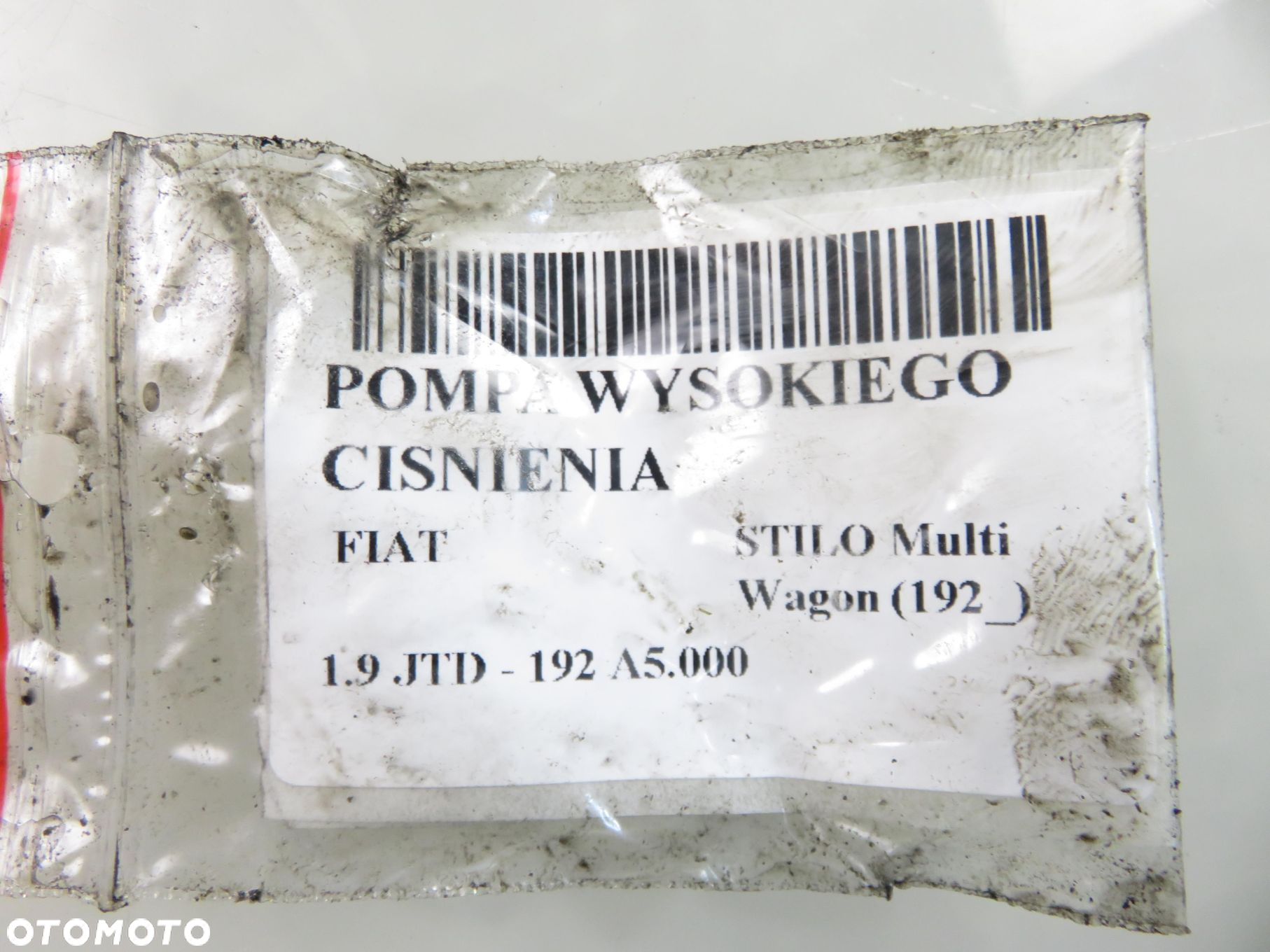 POMPA WTRYSKOWA FIAT STILO Multi 1.9 JTD 16V 140 - 192 A5.000 0281002488 - 3