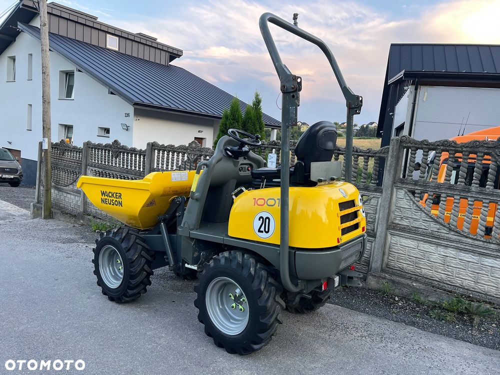 Wacker Neuson 1001 | Wozidło Budowlane | Wacker Neuson 1001 | 1 Tona | Wysoki Wysyp | 4x4 | Stan IDEALNY | Tylko 1200 MTG | - 5