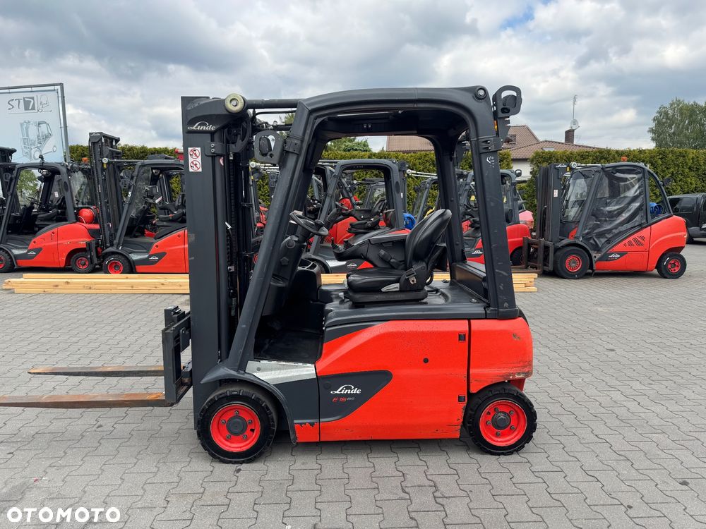 Linde Linde E16P Evo 6030mth 2020 triplex wolny skok h20 h18 toyot - 2