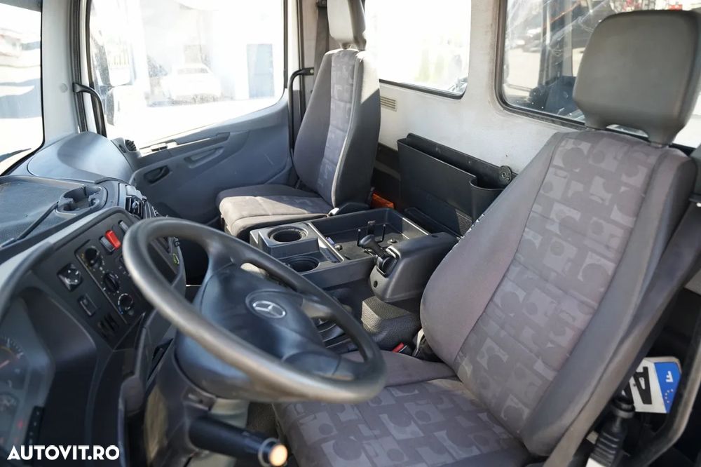 Mercedes-Benz ATEGO 16.24 / 4X4 / BASCULATOR + HDS HIAB 111 BS-2 / TELECOMANDĂ / ROTATOARE / MANUALĂ - 29