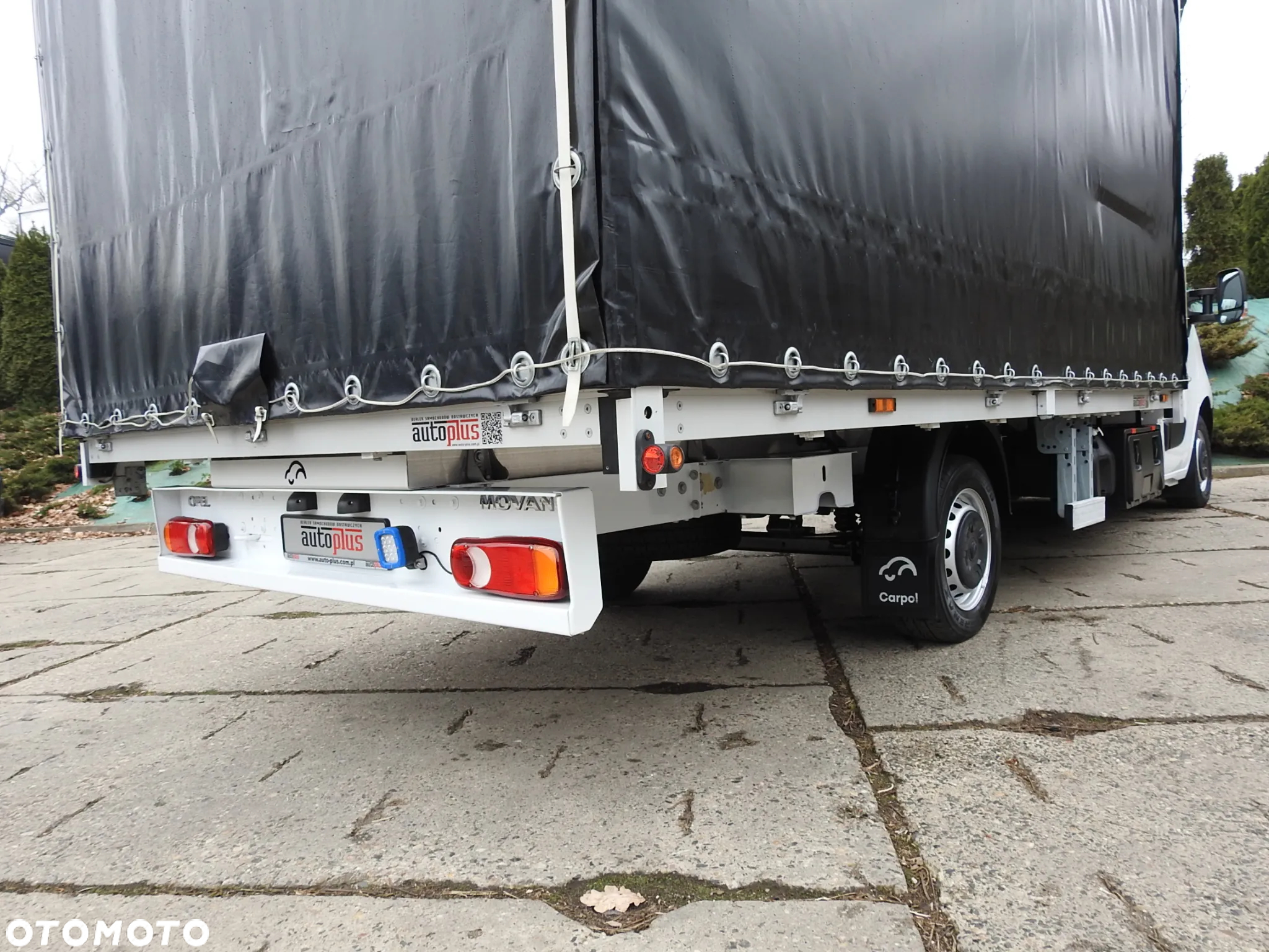Opel MOVANO PLANDEKA 10 PALET WEBASTO TEMPOMAT NAWIGACJA KLIMATYZACJA LEDY PNEUMATYKA 165KM [ 229436 ] - 26