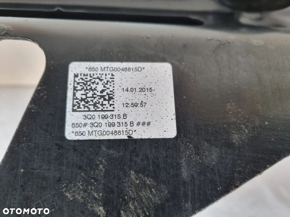 VW GOLF VII AUDI A3 8V LEON II SANKI WÓZEK SILNIKA 3Q0199315B PROSTE - 5