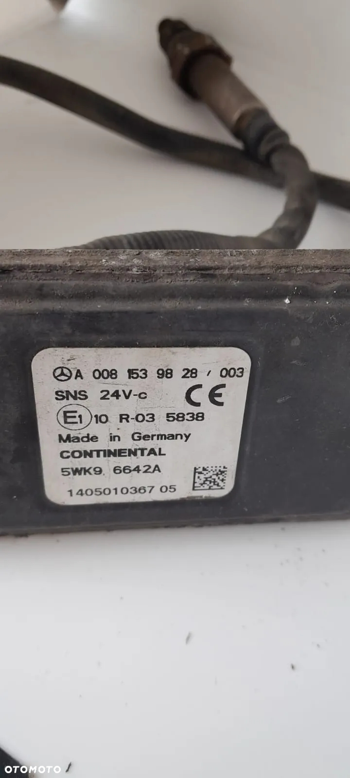 Mercedes Actros MP4 czujnik sensor sonda nox 0081539828 - 2