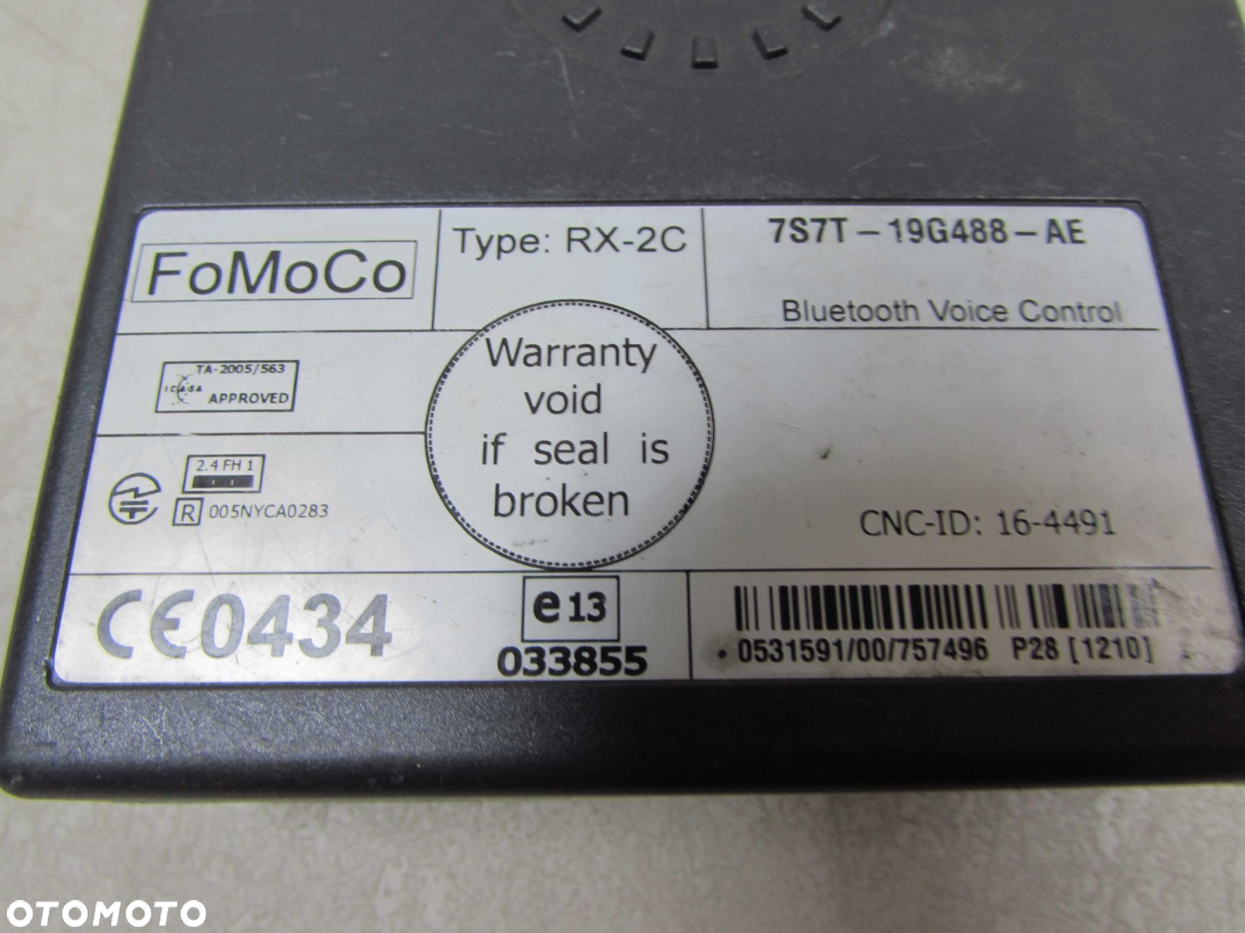 FORD FOCUS KUGA MONDEO MODUL BLUETOOTH 7S7T-19G488-AE - 6