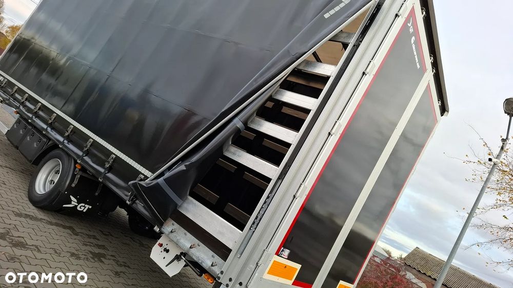 Gniotpol G4080 / Tandem 7,70m / Dmc 11000 kg / Przejazdowa / Podnoszony dach / - 36