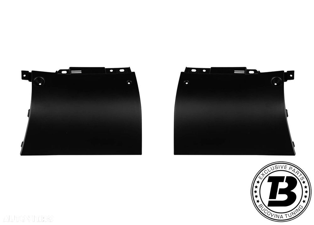 Difuzor Bara Spate cu Ornamente compatibil cu Mercedes GLS X167 GLS 63 Design - 10