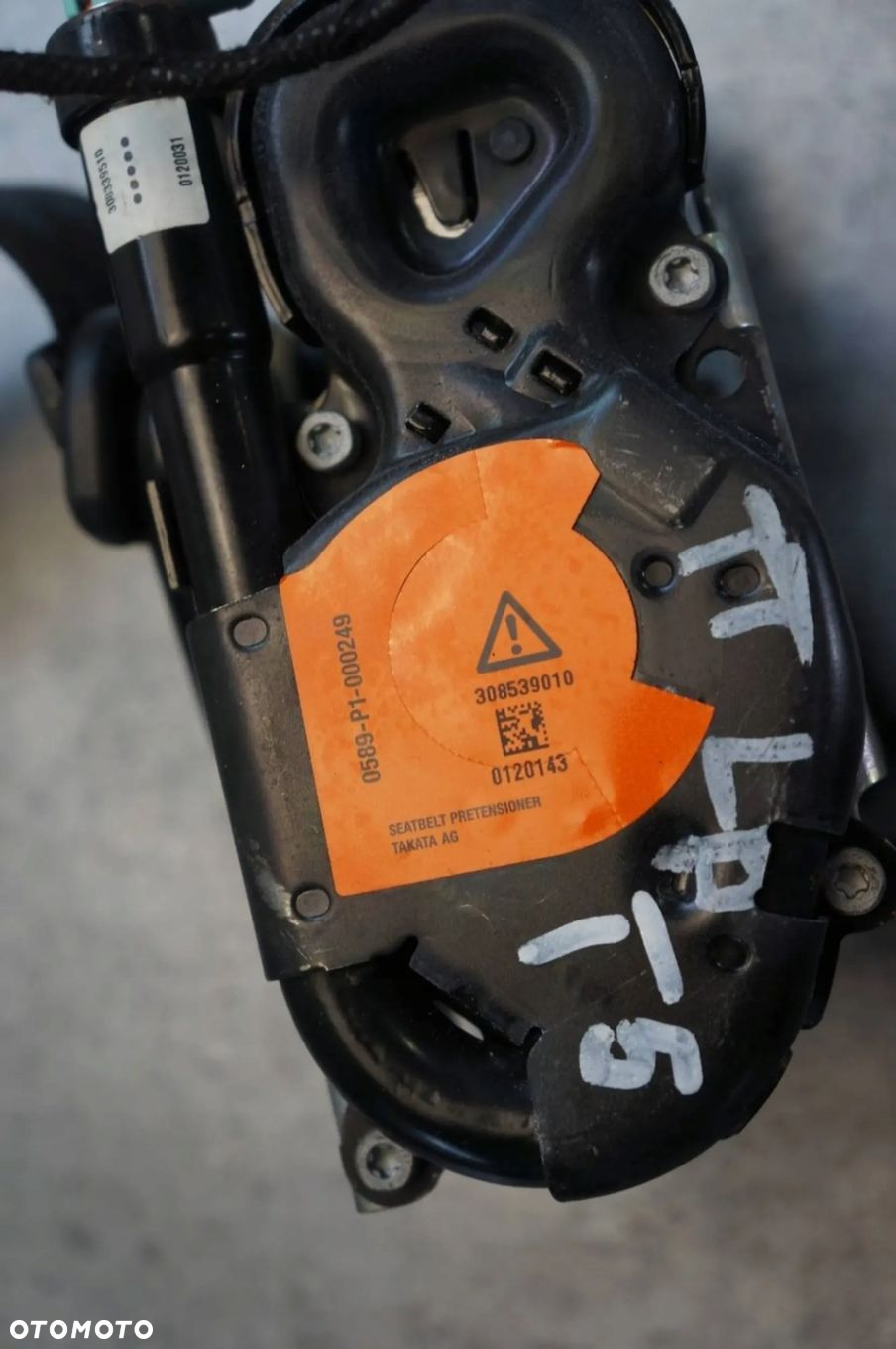 PAS BEZPIECZEŃSTWA LEWY PRZÓD PRZEDNI AUDI TT 8S Mk3 - 0589-P1-000249 - 4