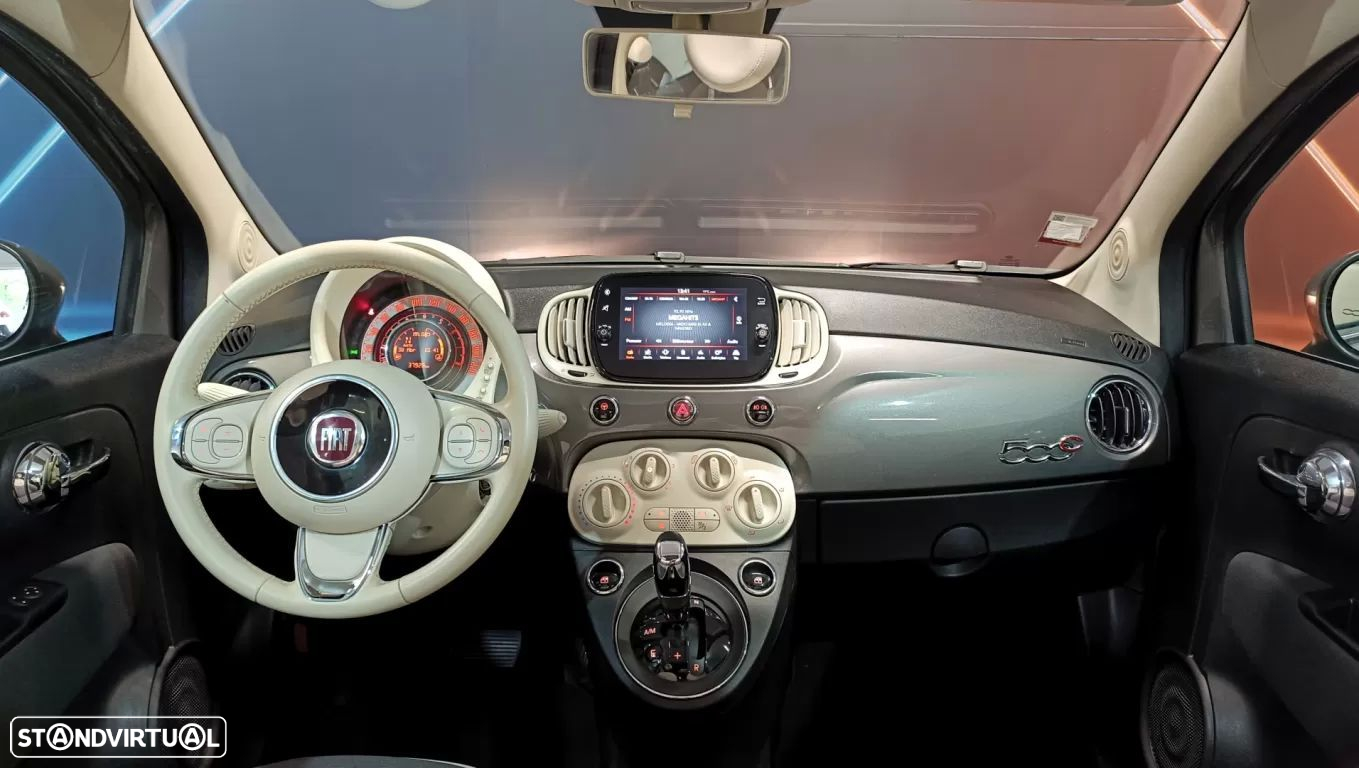 Fiat 500C 1.2 Lounge Dualogic - 8