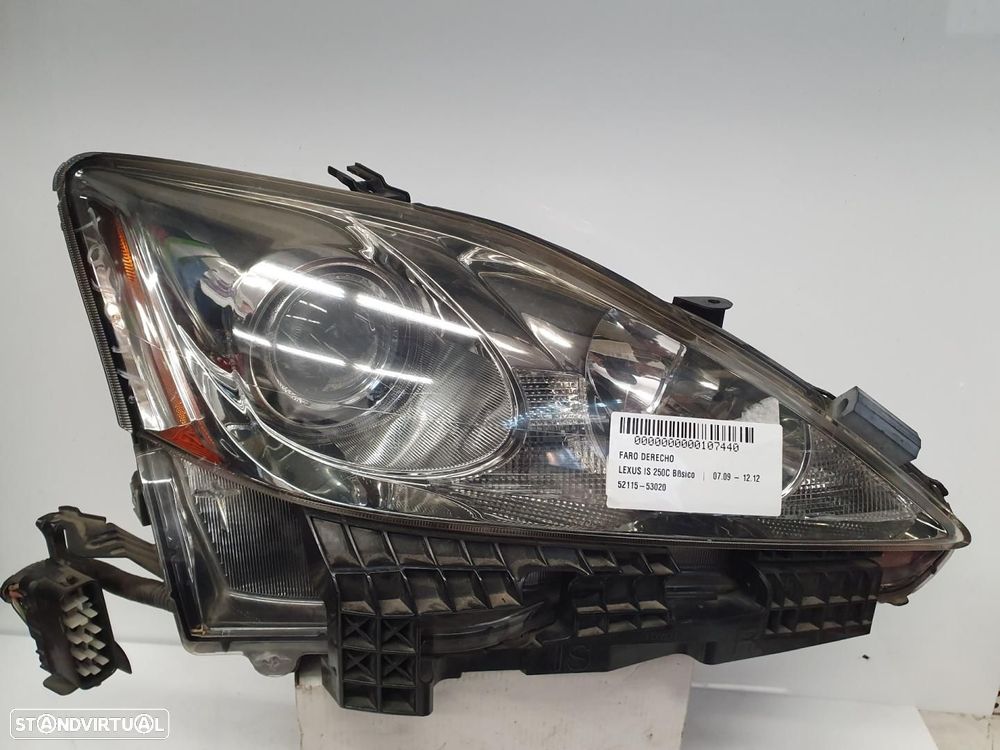FAROL DIREITO LEXUS IS 250C GSE20 - 1