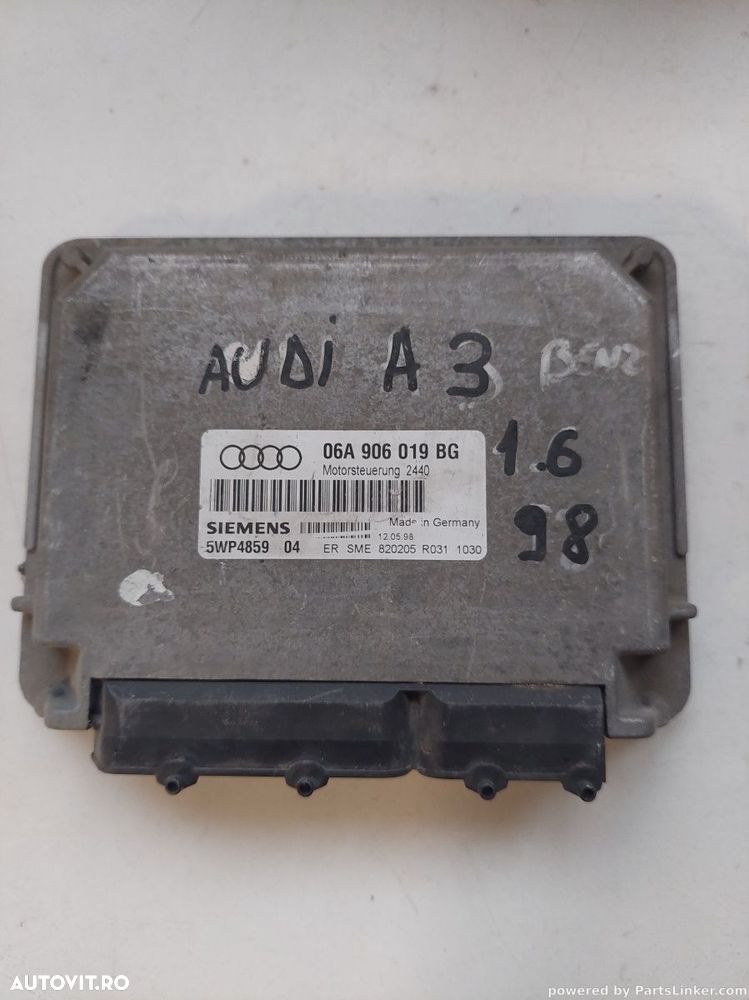 Calculator ECU AUDI A3 (8L1) [ 1996 - 2006 ] OEM 06a906019bg - 1