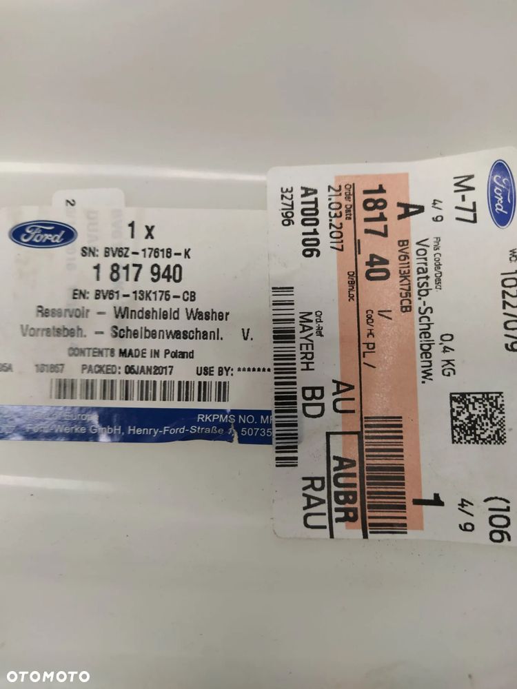 FORD FOCUS MK3 3 III ZBIORNICZEK PŁYNU SPRYSKIWACZY NOWY ORYGINAŁ - 7