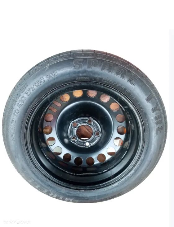 Koło Zapasowe Dojazdowe SAAB 93 OPEL 125/85R16 65,1 MM et:41 5x110 pirelli - Gwarancja Wysyłka - 2
