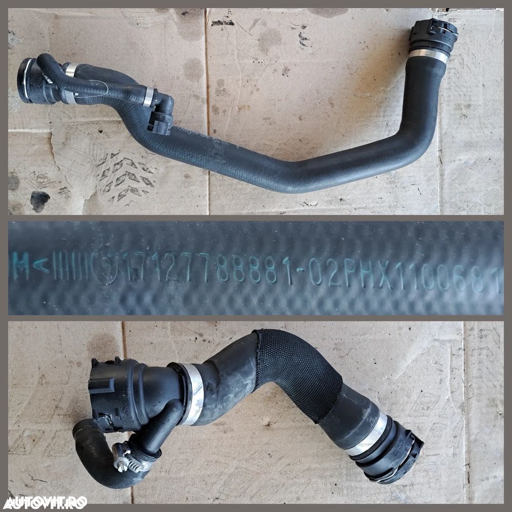 Motor M47 Instalatie electrica motor conducta furtun apa lichid racire cablaj alternator bujii joja ulei suport motor BMW E87 E90 E91 - 4