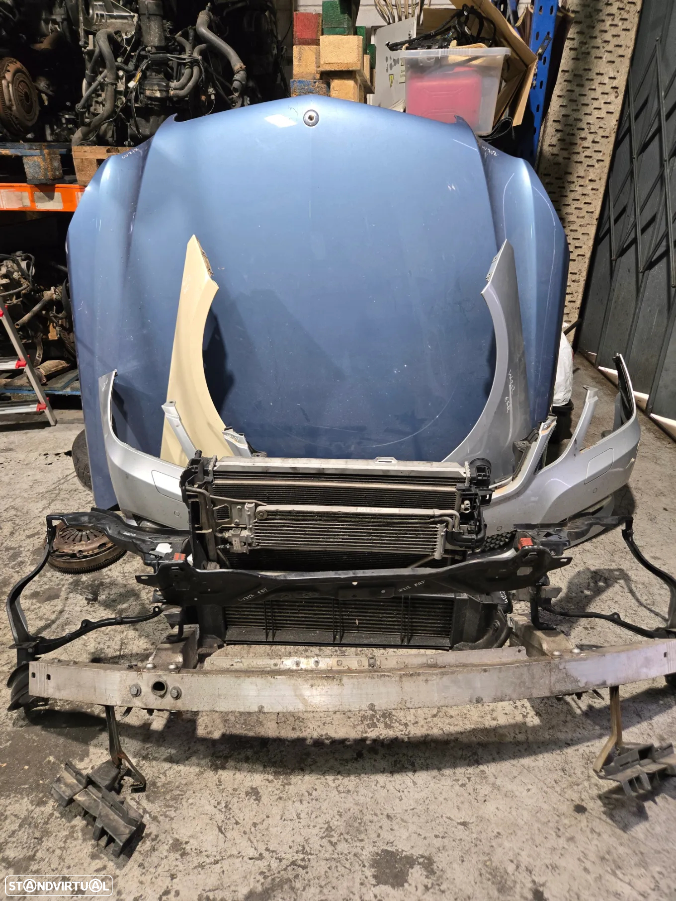 Frente completa Mercedes w212 class E de 2010 - 2