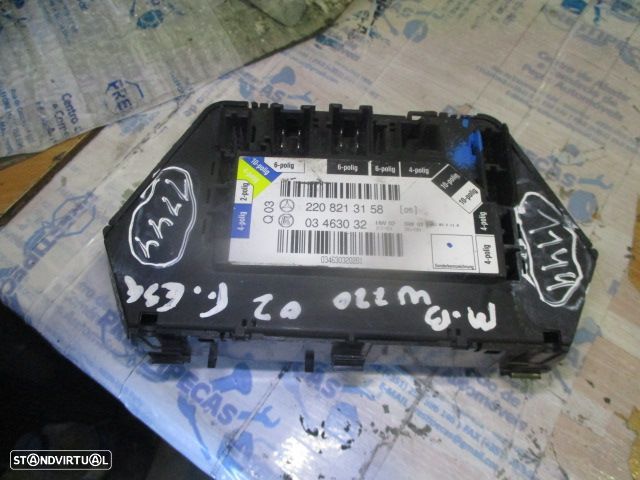 Interruptor 2208213158 MERCEDES W220 2002 REGULADOR BANCO, Aquecimento Do Banco - 2