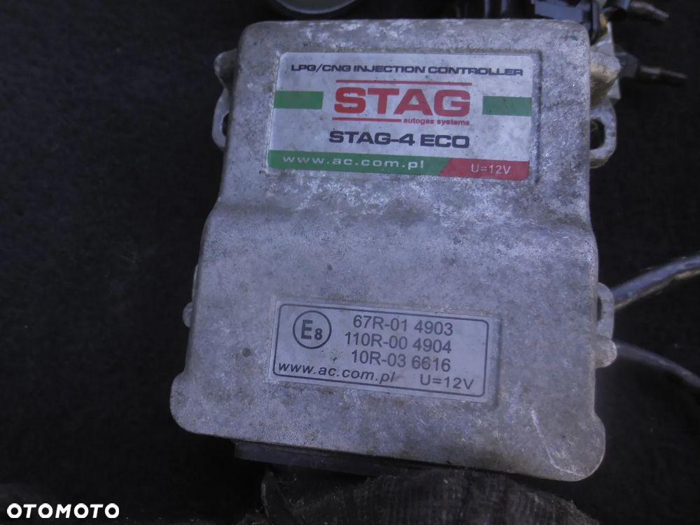 INSTALACJA GAZOWA LPG STAG-4 ECO STEROWNIK POMPA WTRYSKI FILTR PRZEWODY CZUJNIKI POSIADAM 2SZT - 2