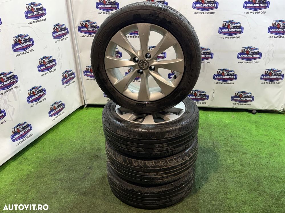 JANTE + CAUCIUCURI 4x100​ 195/55R16 OPEL CORSA E 1.4 BENZINA 2017 2014-2019 - 1