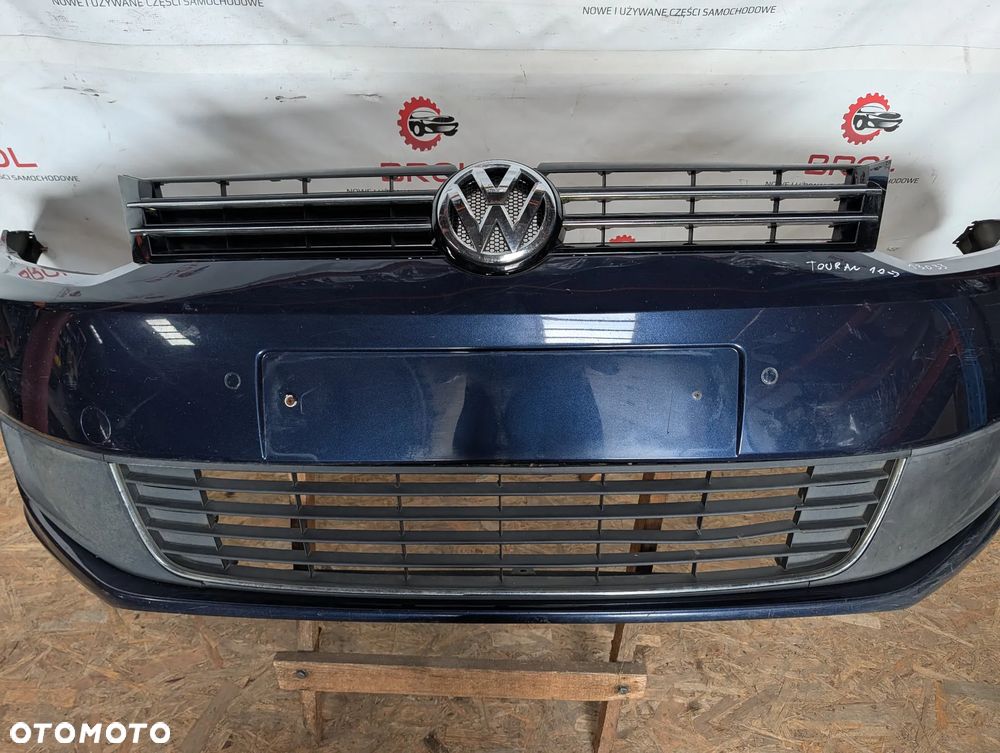ZDERZAK PRZEDNI VW TOURAN 10-14   PDC  LH5X - 3