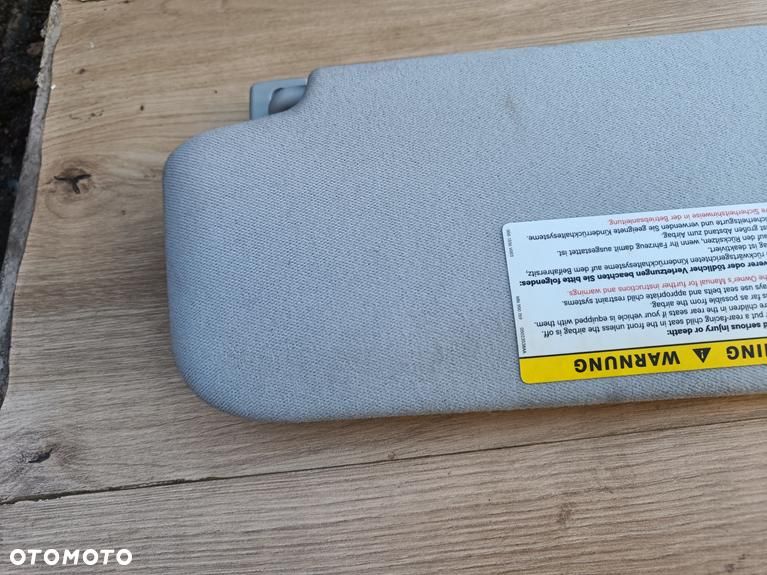 MERCEDES W211 DASZEK OSŁONA PRZECIWSŁONECZNA LEWY PRAWY POJEDYŃCZY - 12
