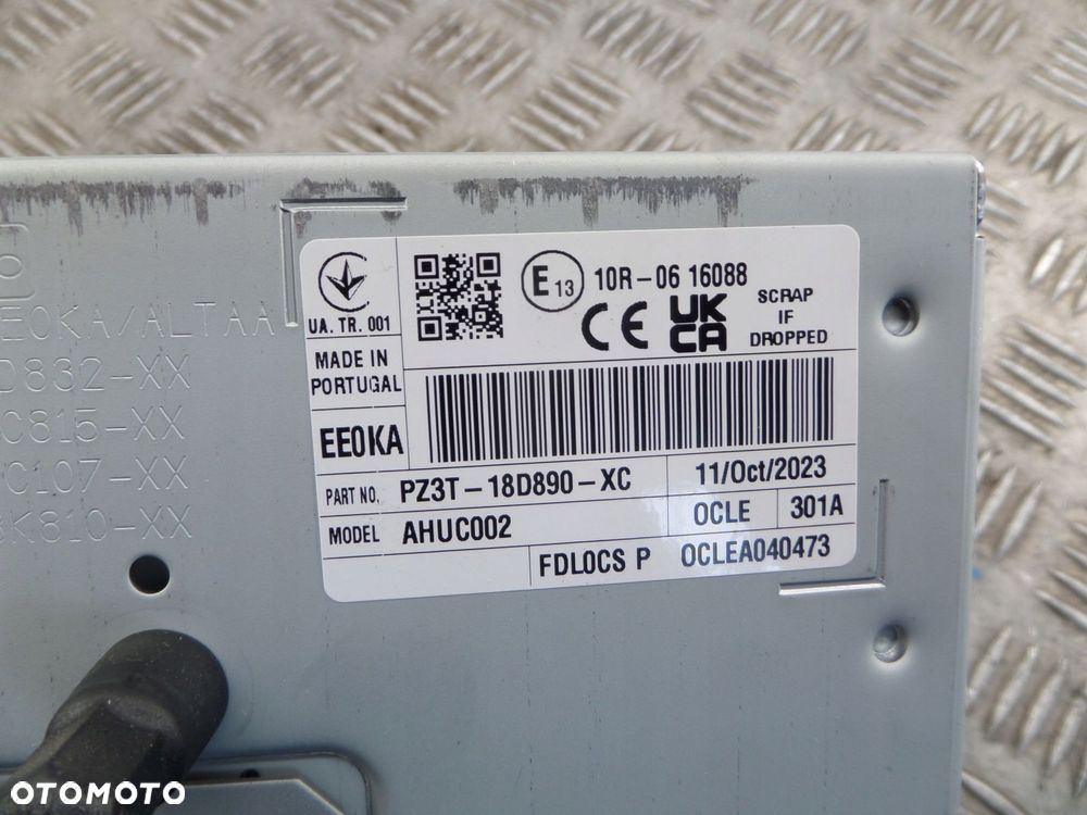 radio moduł radia ford transit custom mk2 2024 pz3t-18d890-xc - 3